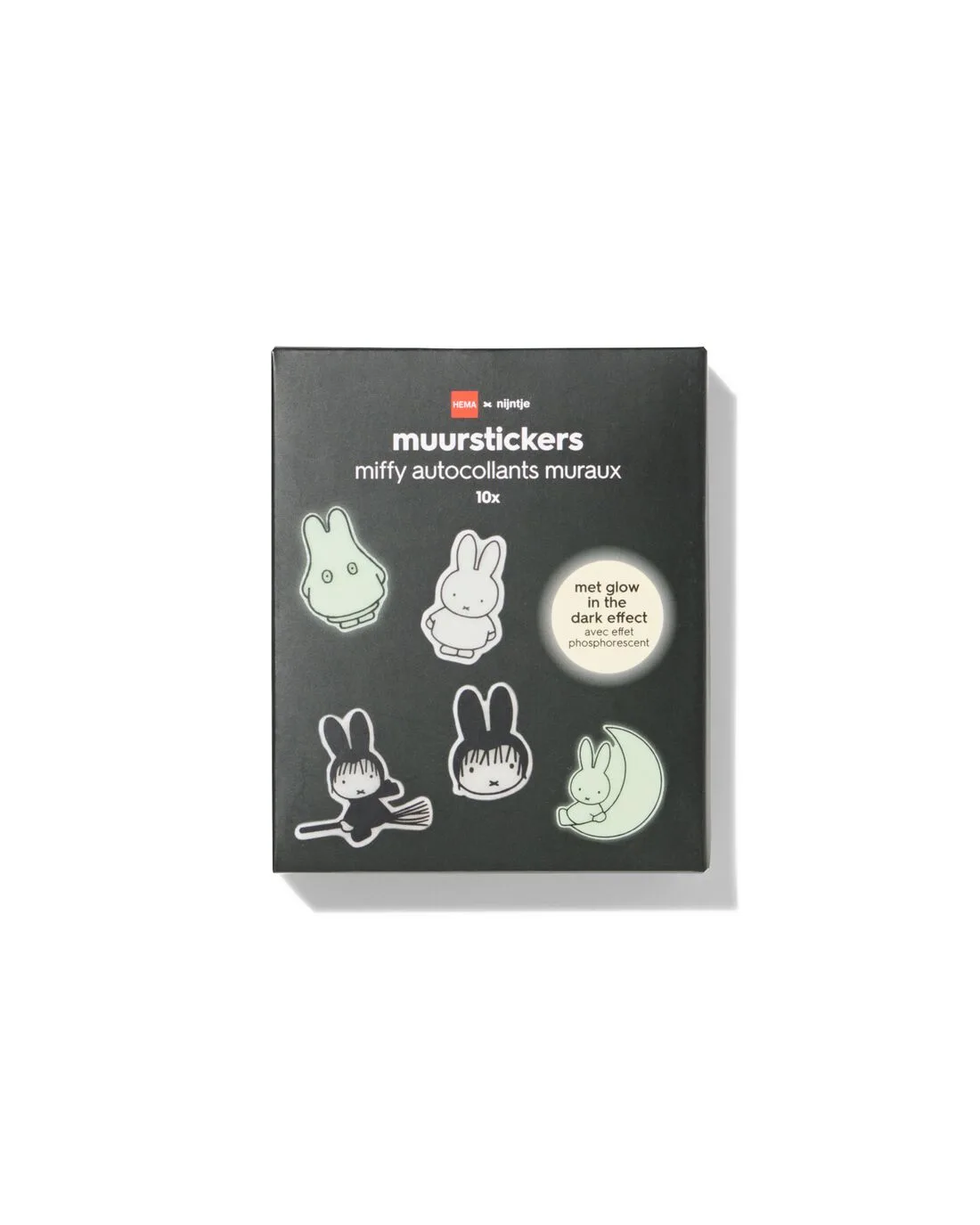 Nijntje muurstickers glow-in-the-dark Halloween - 10 stuks von HEMA – Produktfoto