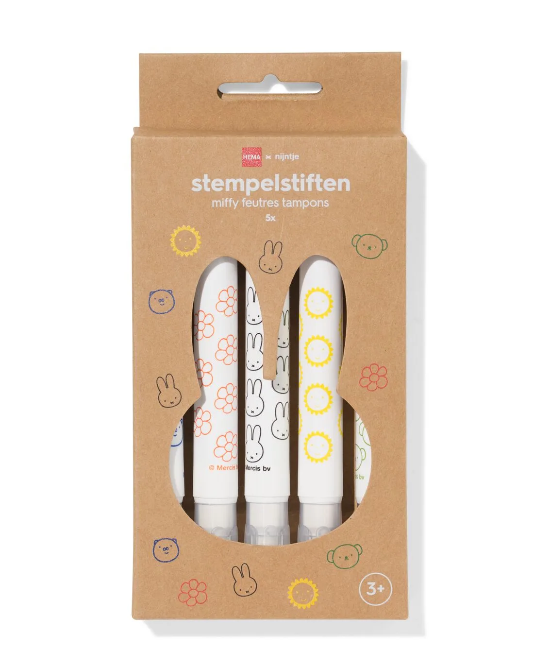 Nijntje stempelstiften - 5 stuks fra HEMA – produktbillede