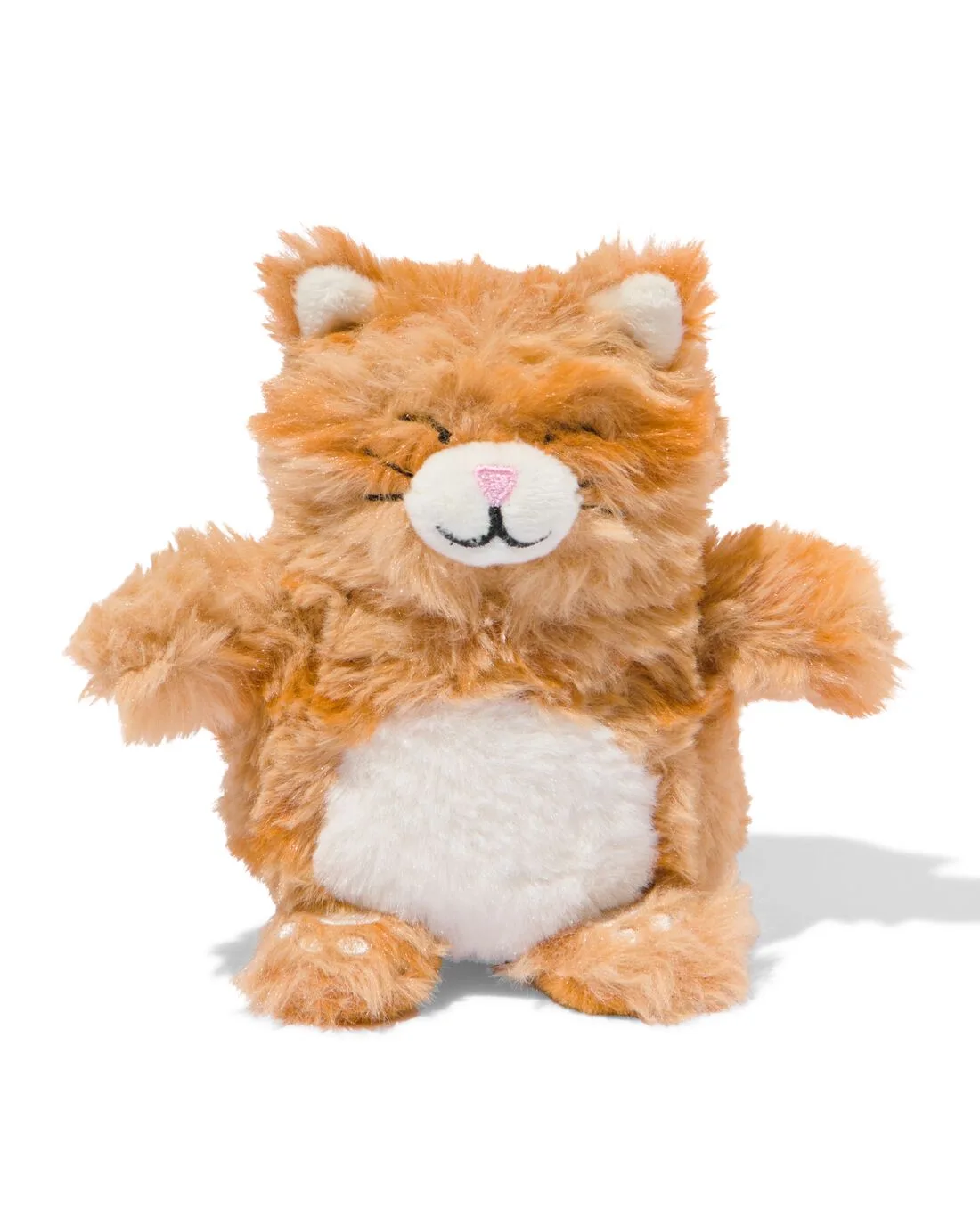 Omkeerbare knuffel 16cm kat-leeuw fra HEMA – produktbillede