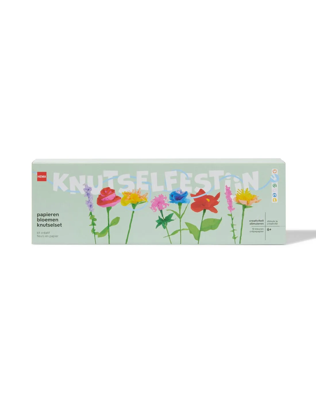 Papieren bloemen knutselset de HEMA – photo du produit