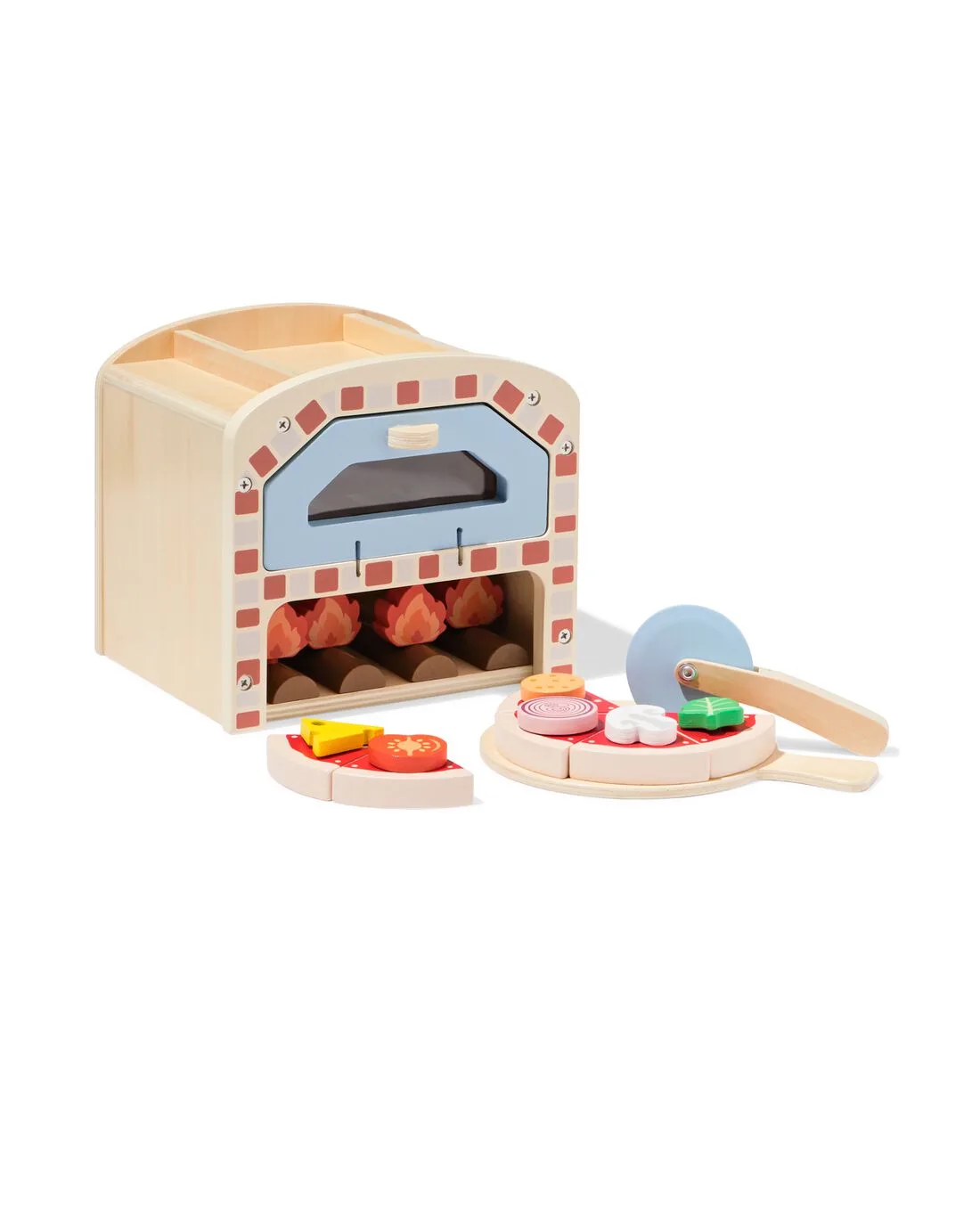 Pizzaoven 21x20x19cm hout van HEMA – productfoto