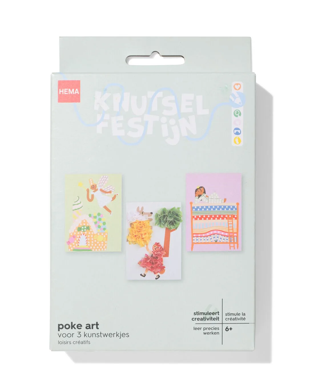 Poke art sprookjes van HEMA – productfoto