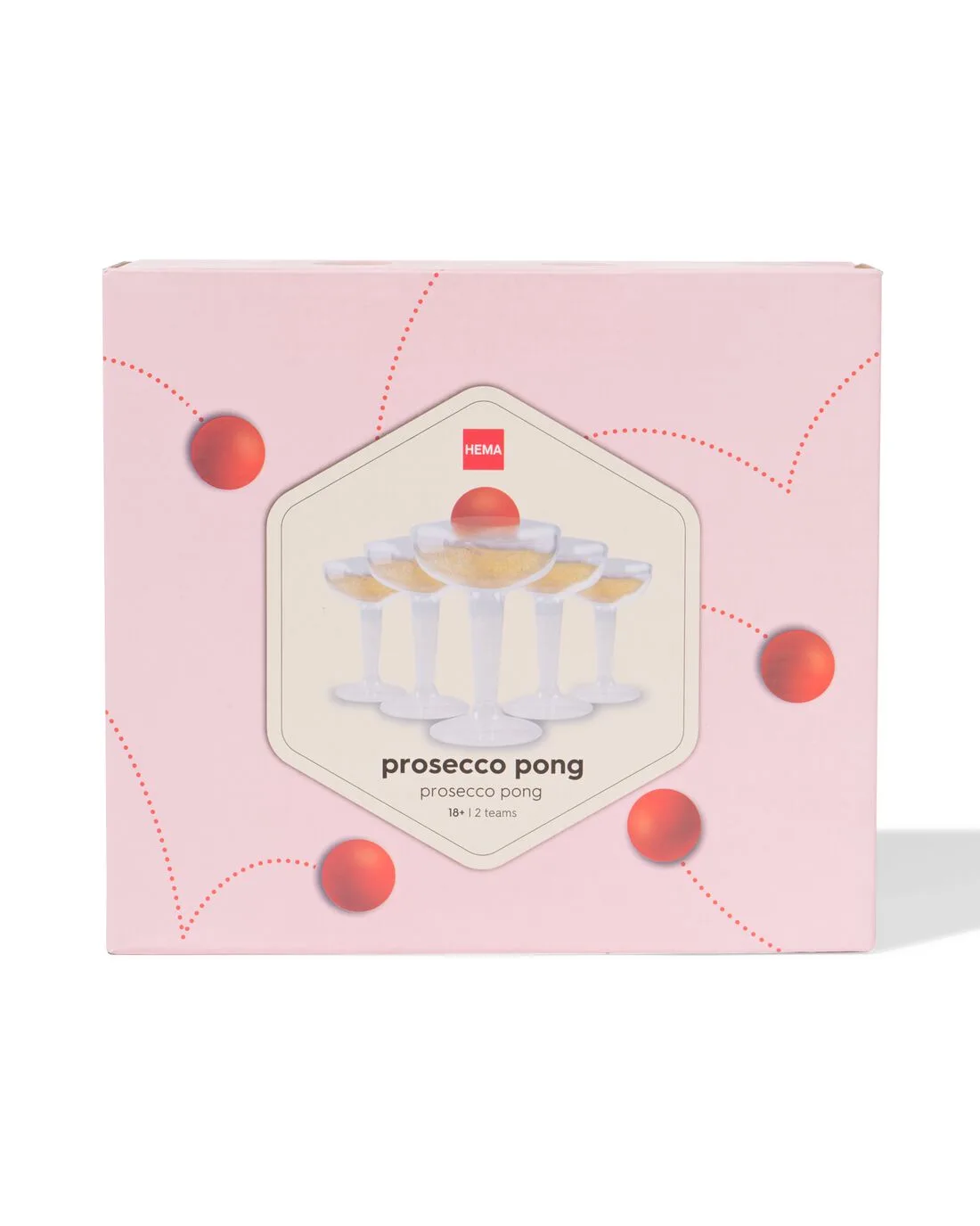 Prosecco pong van HEMA – productfoto