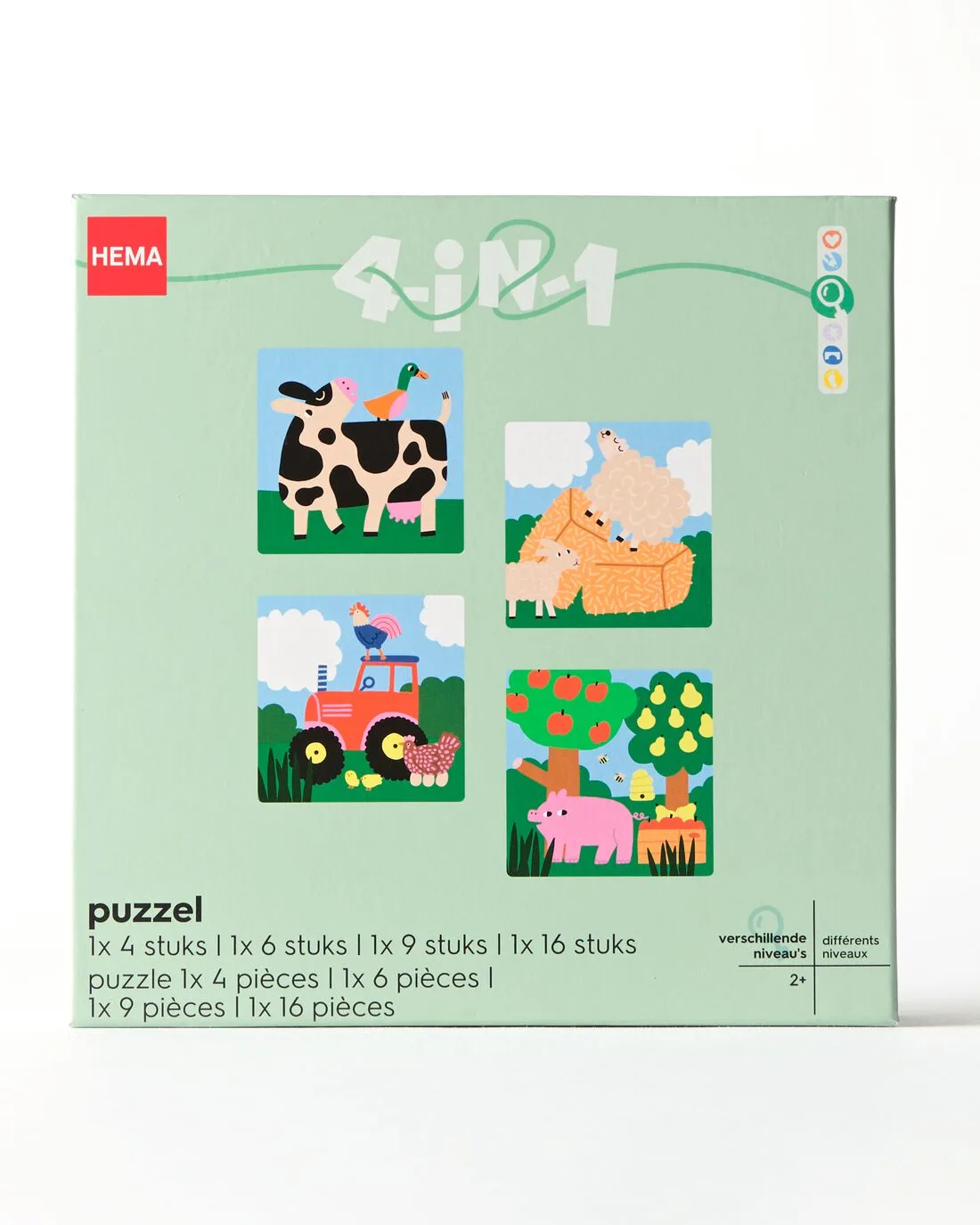 Puzzelset boerderij by HEMA – product photo
