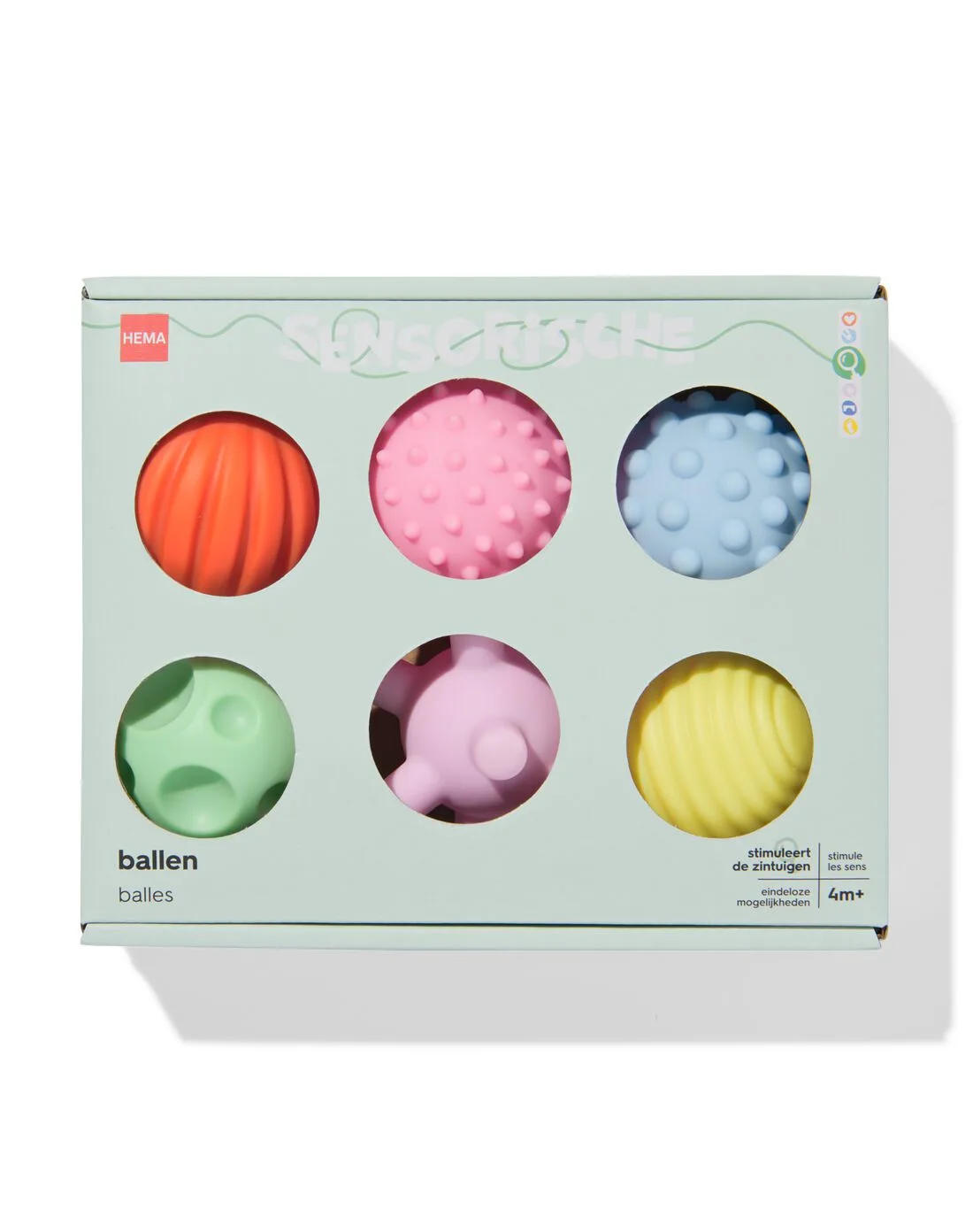 Sensorische ballen fra HEMA – produktbillede