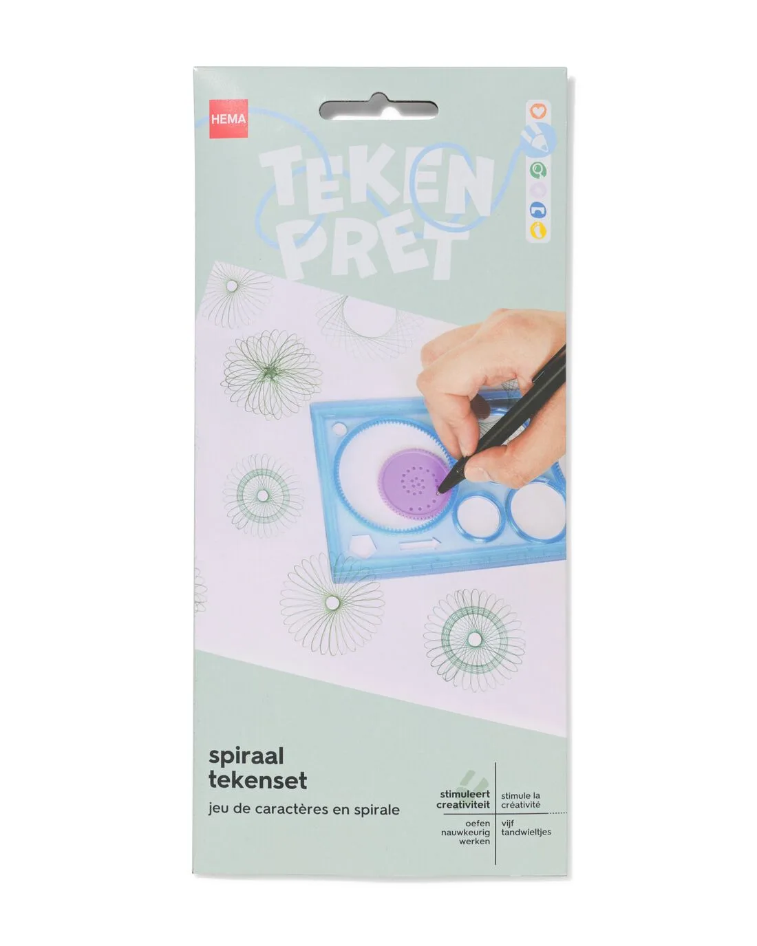 Spiraal tekenset von HEMA – Produktfoto
