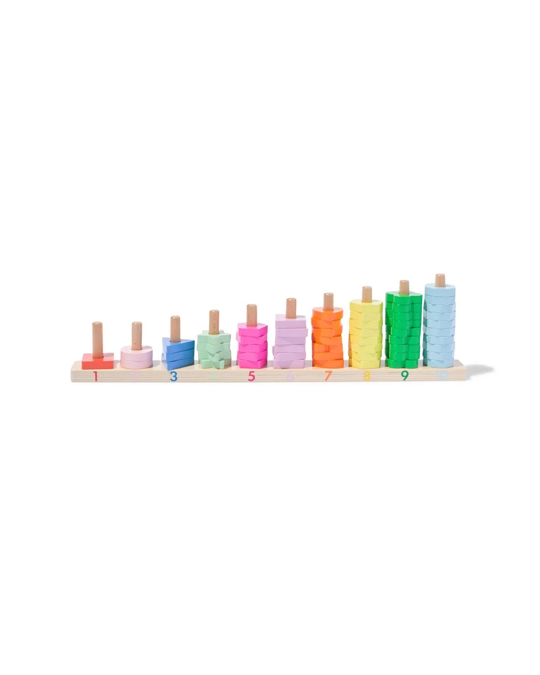 Stapelpuzzel vormen hout van HEMA – productfoto