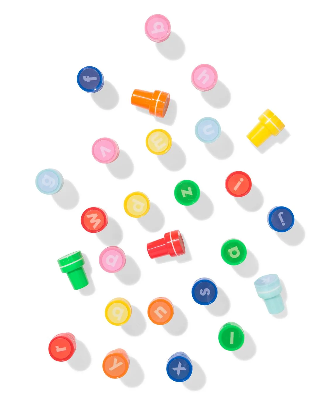 Stempelset alfabet 26-delig van HEMA – productfoto