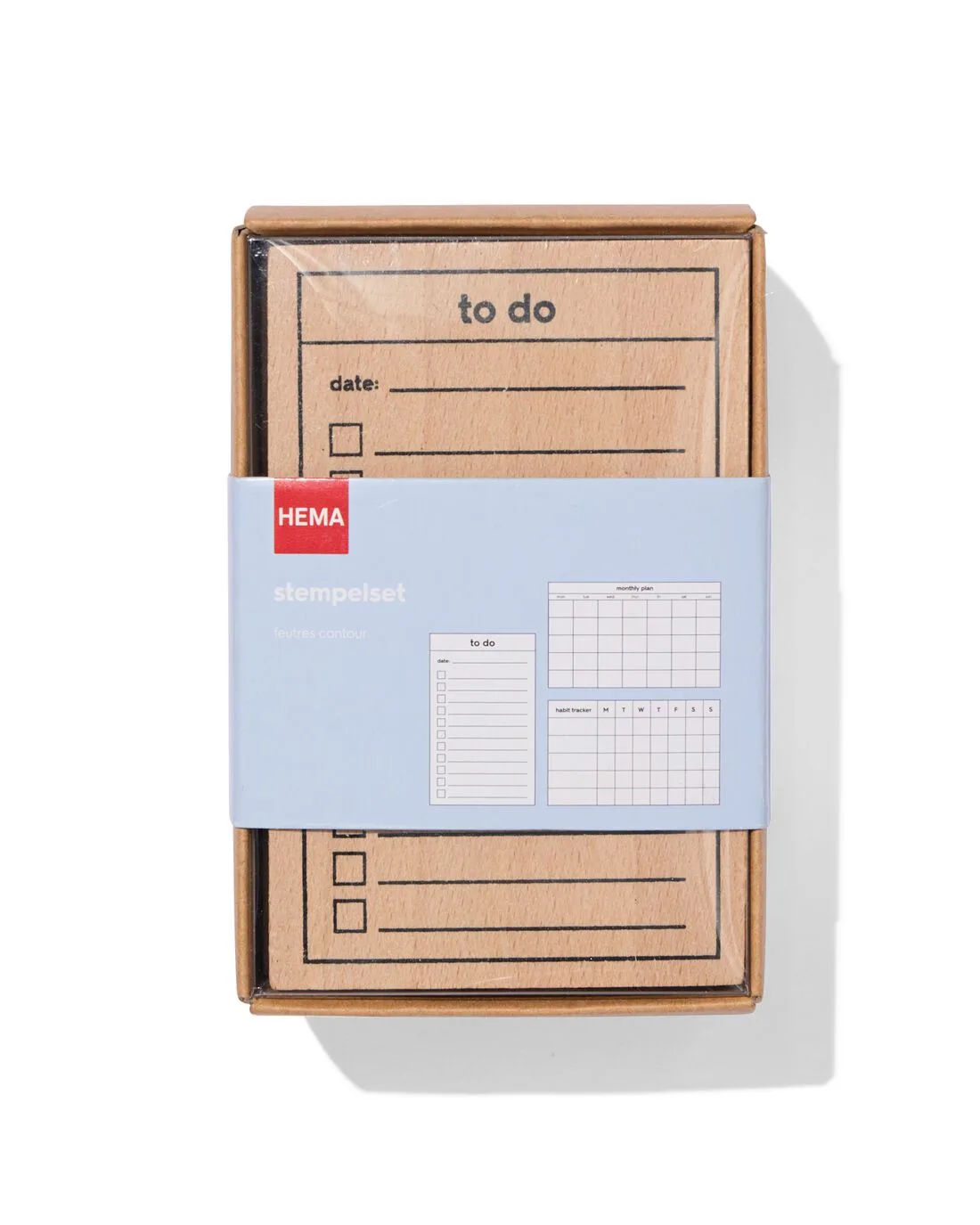 Stempelset journalling - 3 stuks van HEMA – productfoto