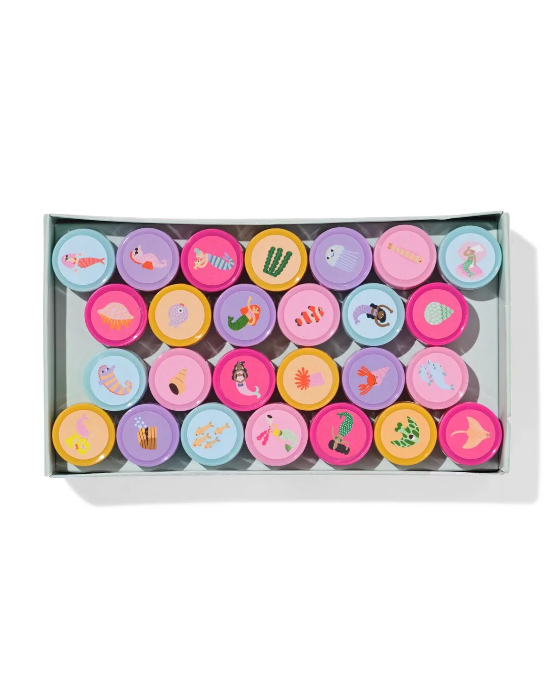 Stempelset zeemeerminnen - 26 stuks van HEMA – productfoto