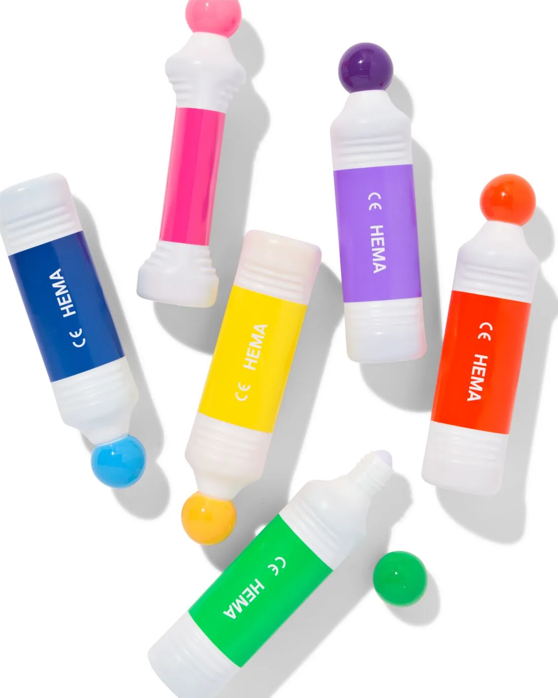 Stempelstiften - 6 stuks van HEMA – productfoto