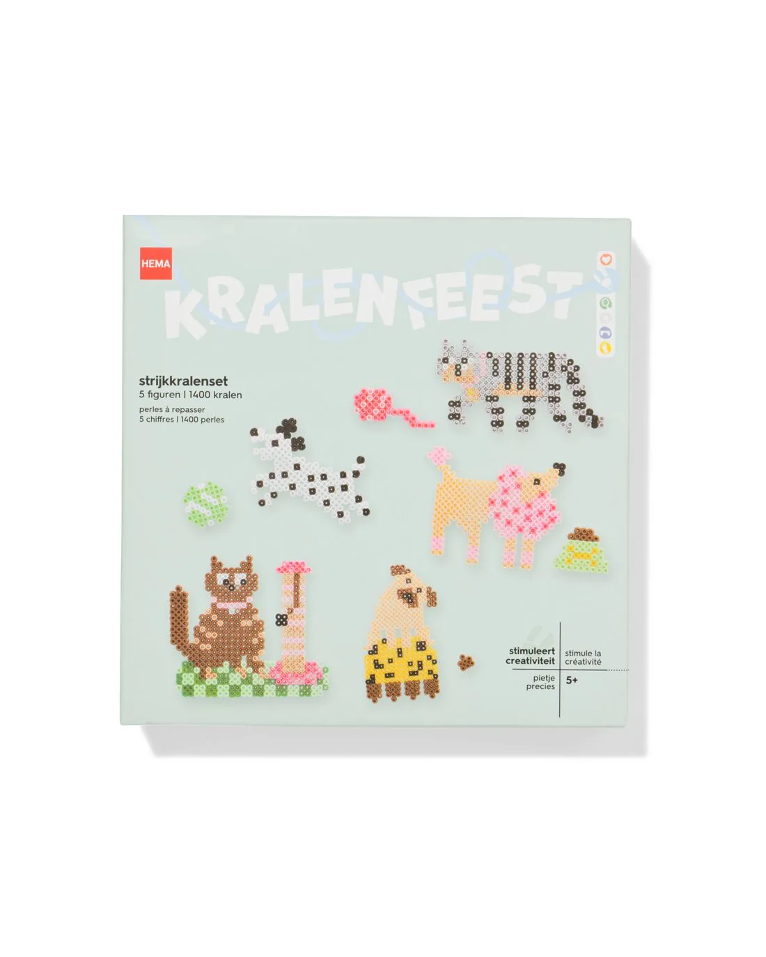 Strijkkralenset huisdieren by HEMA – product photo