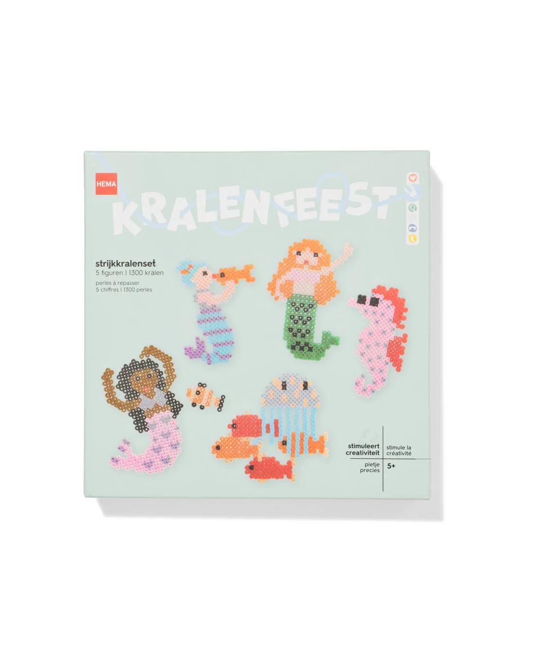 Strijkkralenset zeemeerminnen by HEMA – product photo