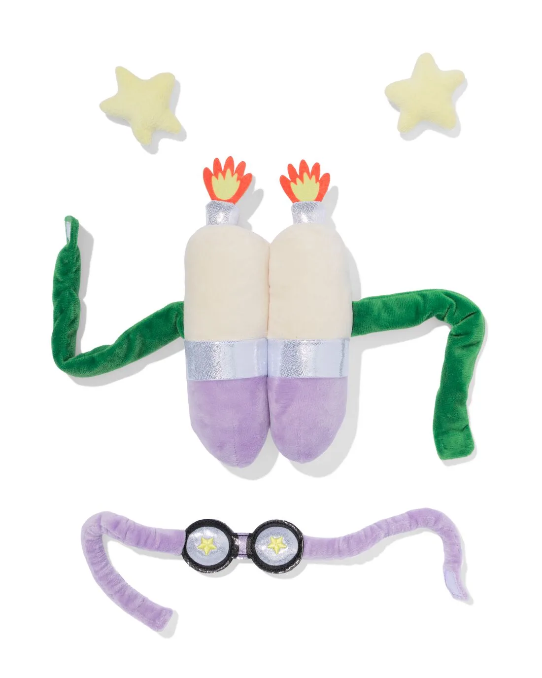 Verkleedpakje voor superheldenknuffel raket de HEMA – photo du produit