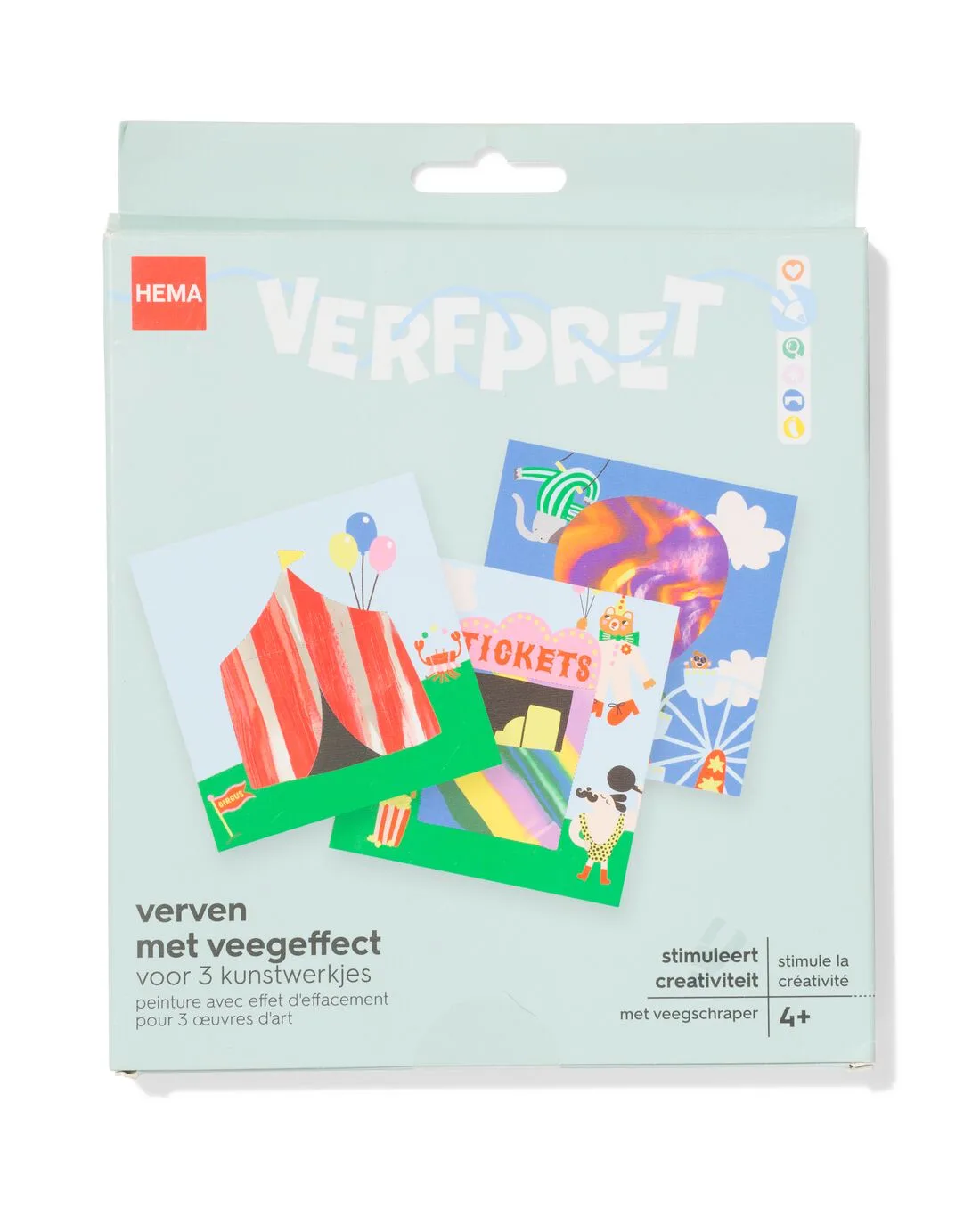 Verven met veegeffect Australië - 3 stuks by HEMA – product photo