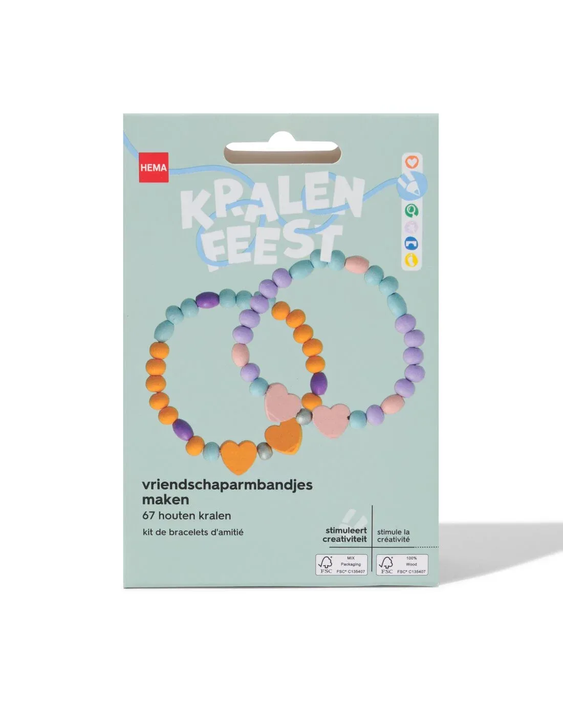 Vriendschapsarmbandjes maken von HEMA – Produktfoto