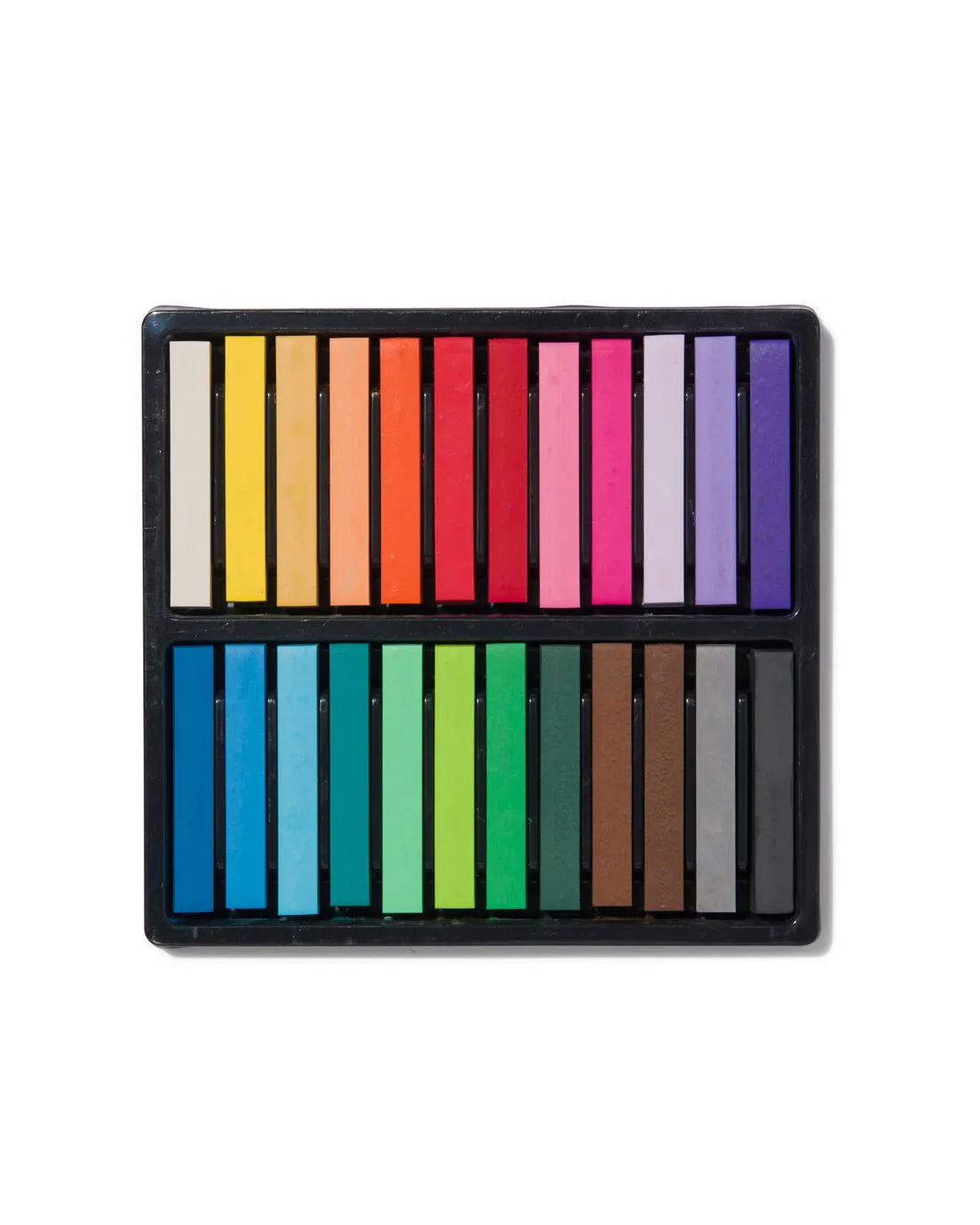 Zacht pastelkrijt vierkant - 24 stuks by HEMA – product photo