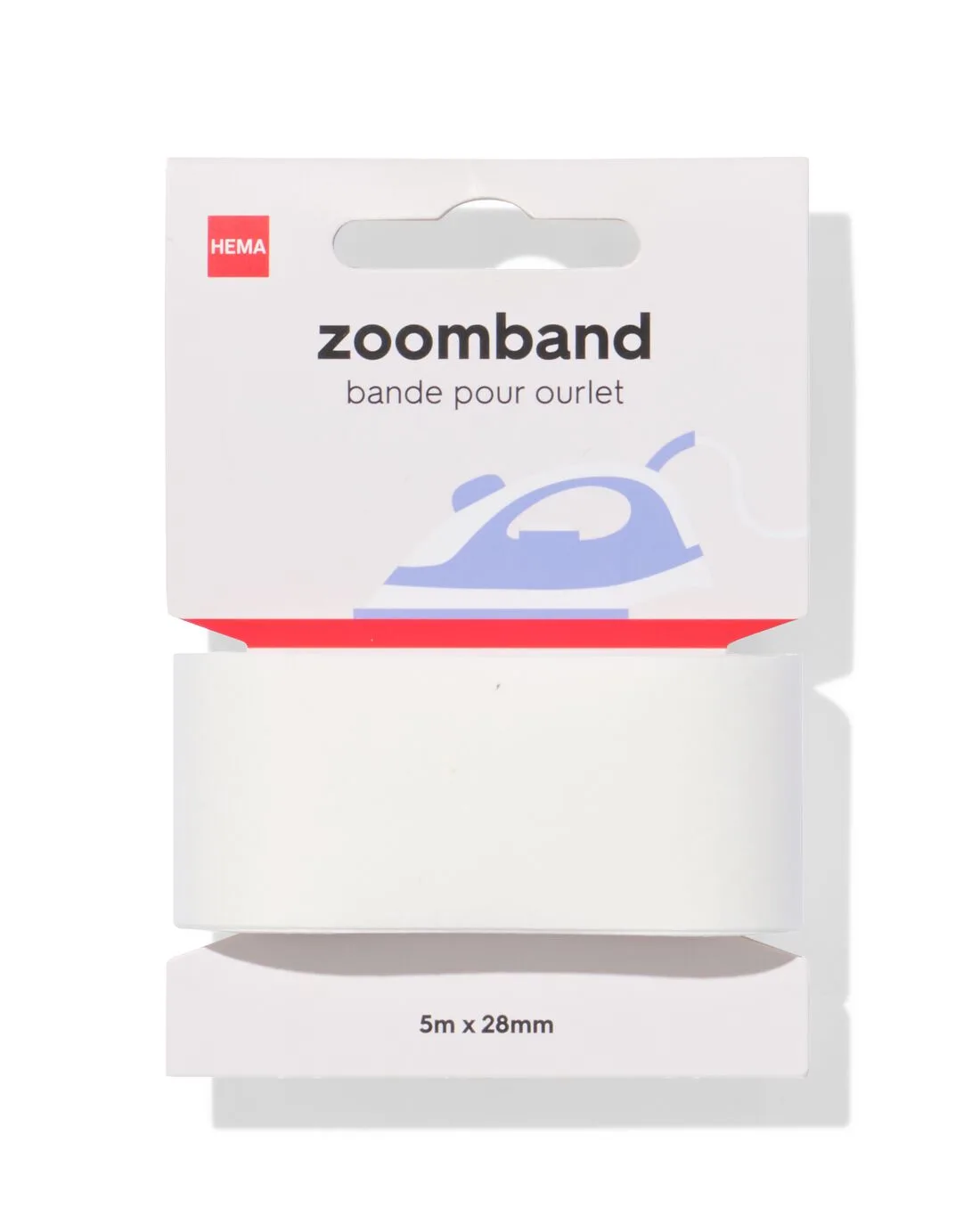 Zoomband instrijkbaar by HEMA – product photo