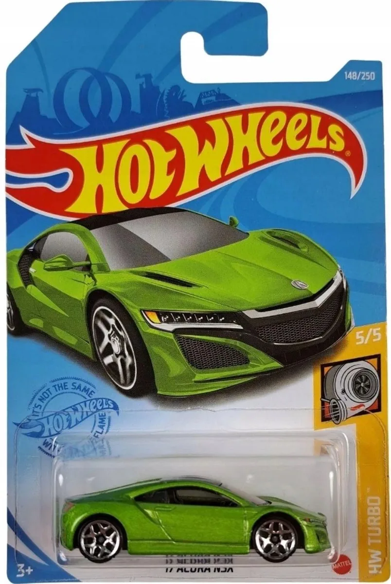 '17 Acura NSX HW Turbo 5/5 - metaal von Hot Wheels in Grün – Produktfoto