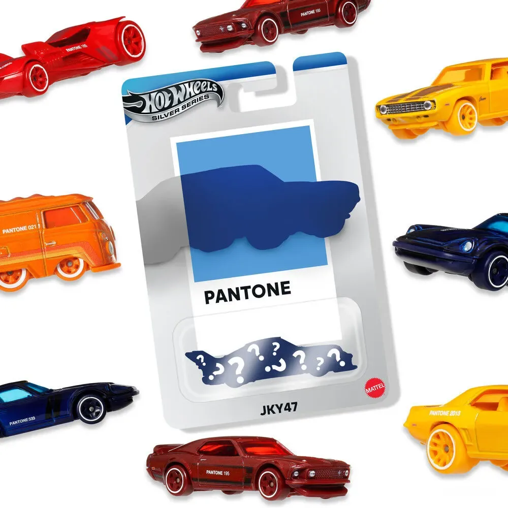 Biler Pantone 5 Modeller Tilfældig Forsendelse Assorteret fra Hot Wheels – produktbillede