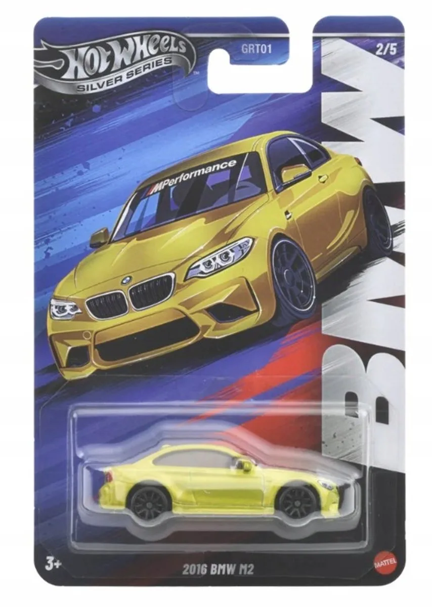 BMW M2 2016 - Schaal 1:64 by Hot Wheels in Limoncello – product photo