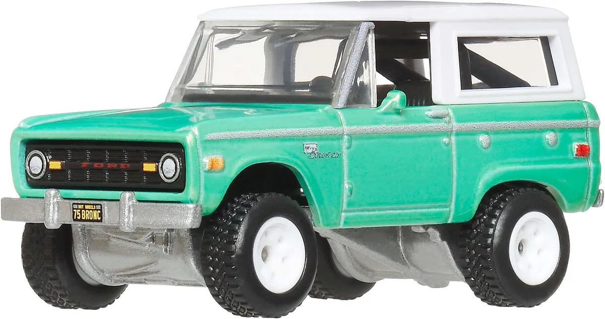 Boulevard - '75 Ford Bronco von Hot Wheels in Grün – Produktfoto