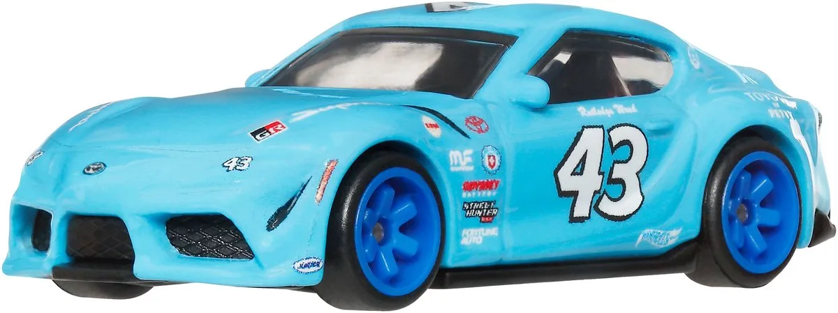Boulevard Voertuig, 1 Premium Auto, Schaal 1:64, Speelgoed voor Verzamelaars de Hot Wheels en Bleu – photo du produit