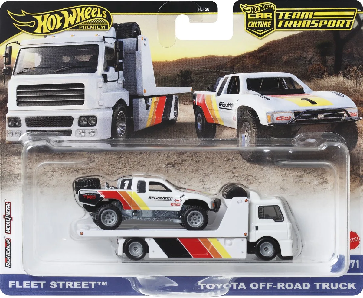 Car Culture: Team Transport - speelgoedvoertuig van Hot Wheels in Meerkleurig – productfoto
