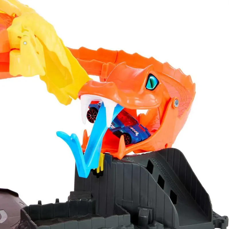 City Cobra Slam Pizza Attack - Racebaan de Hot Wheels en Multicolore – photo du produit 4 sur 5