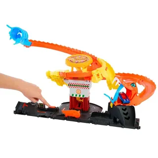 City Cobra Slam Pizza Attack - Racebaan de Hot Wheels en Multicolore – photo du produit 2 sur 5