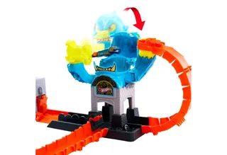 City Gorilla Aanval speelset en speelgoedauto van Hot Wheels in Meerkleurig – productfoto 2 van 5