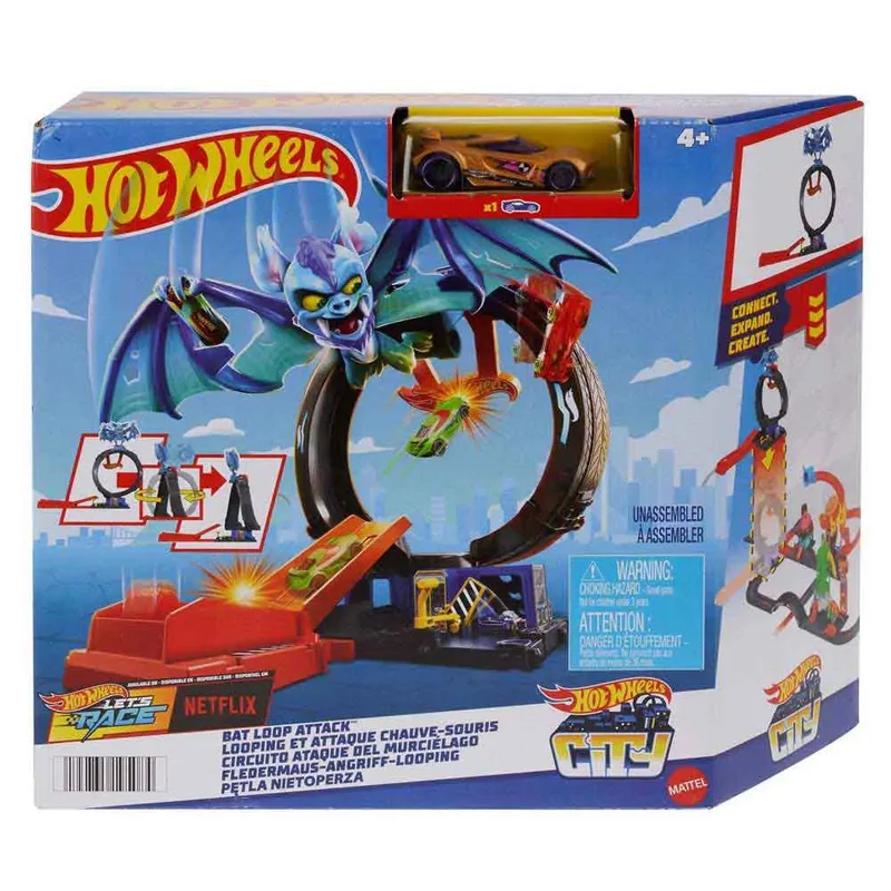 City Let´s Race Batmobile Nemesis Auto de Hot Wheels – photo du produit 6 sur 6