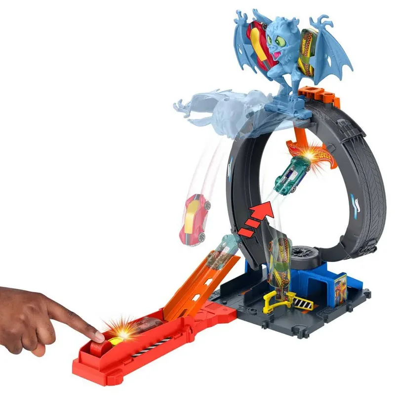 City Let´s Race Batmobile Nemesis Auto de Hot Wheels – photo du produit 3 sur 6