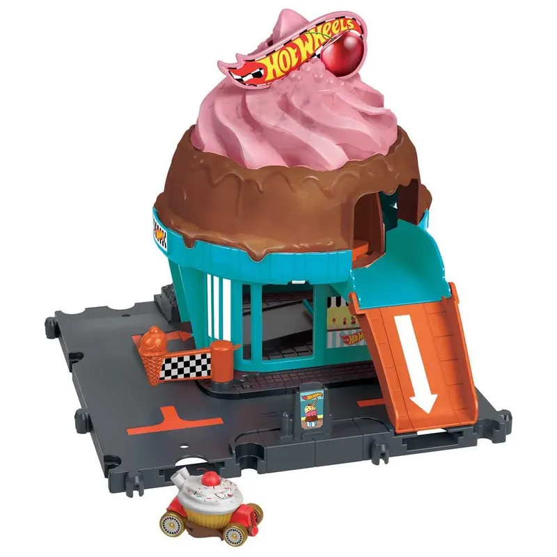 City Let´s Race-ijswagen från Hot Wheels – produktbild