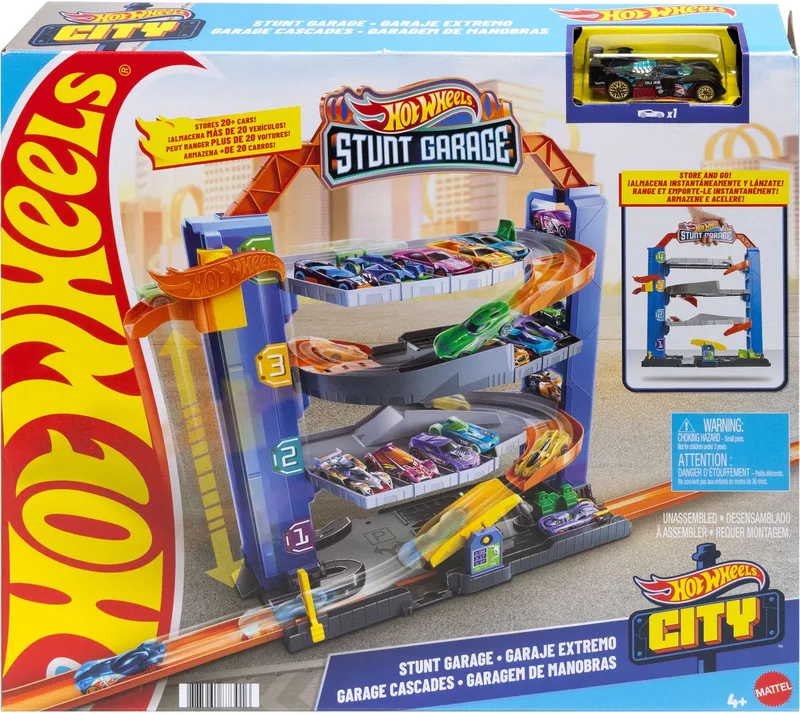City - Stunt Garage de Hot Wheels en Multicolore – photo du produit