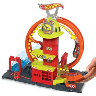City Super Fire Station - Speelfigurenset von Hot Wheels in Mehrfarbig – Produktfoto 2 von 6