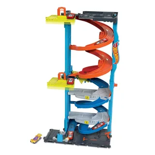 City Transformerende Racetoren - Racebaan van Hot Wheels in Meerkleurig – productfoto 3 van 6