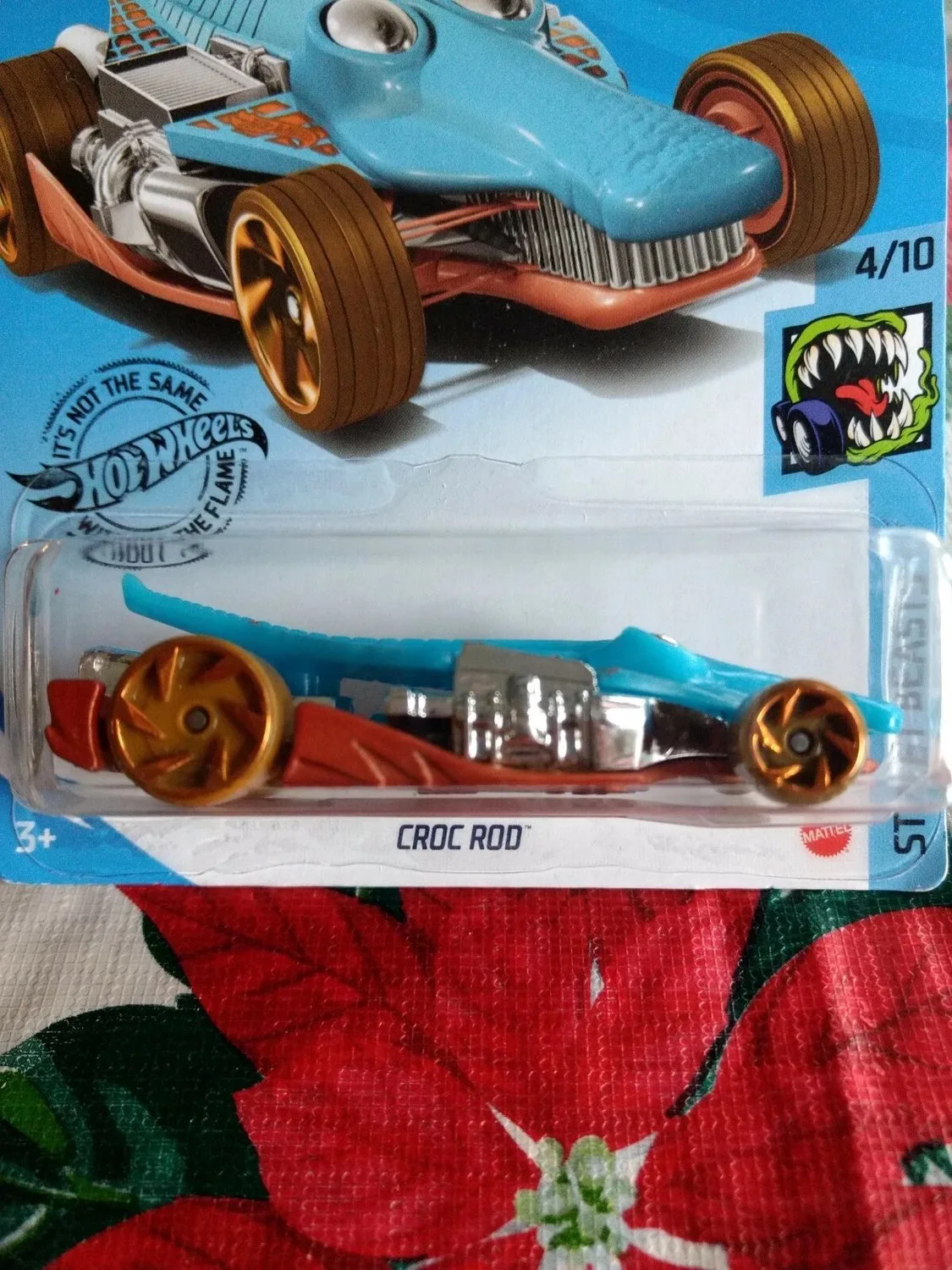 Croc Rod - Street Beast von Hot Wheels in Blau – Produktfoto