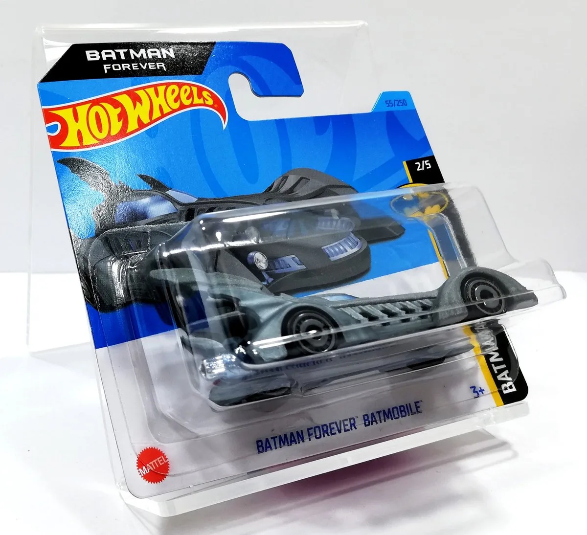 DC Batman Forever Batmobile 2/5 de Hot Wheels en Gris – photo du produit