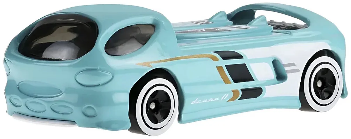DEORA II 18/250 HW FAN DRIVEN 1/5 SHORT CARD 2026 de Hot Wheels en Turquoise surf van – photo du produit