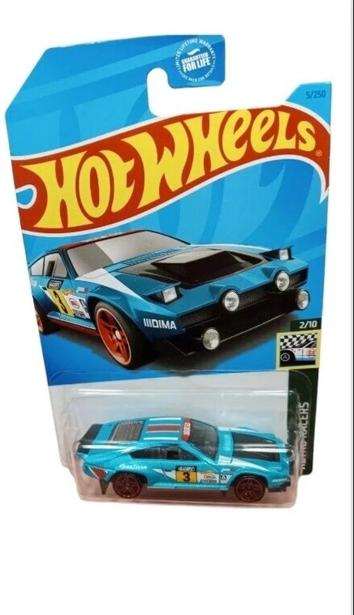 DIMACHINNI VELOCE 5/250 HW RETRO RACERS 2/10 van Hot Wheels in Blauw – productfoto
