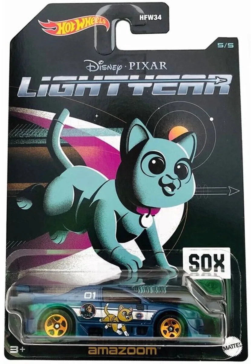 Disney Pixar - Lightyear - Amazoom - 1:64 van Hot Wheels in Meerkleurig – productfoto
