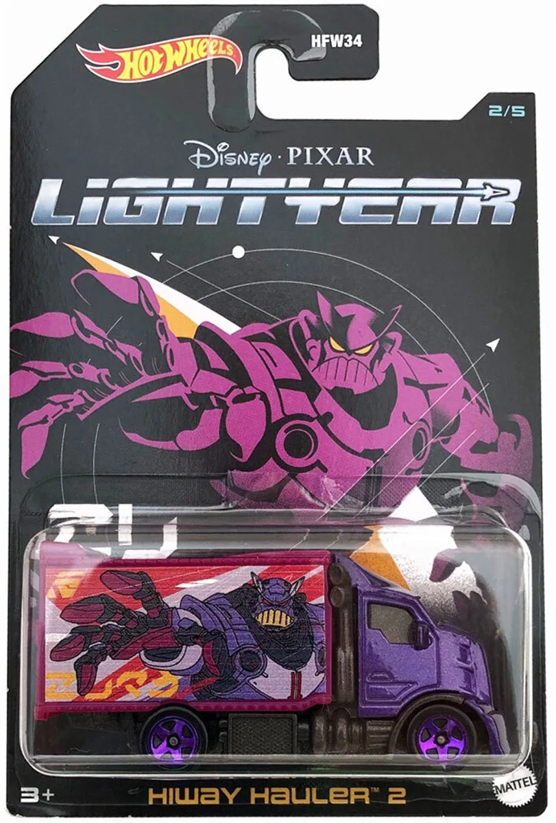 Disney Pixar - Lightyear - Hiway Hauler 2 - 1:64 de Hot Wheels en Multicolore – photo du produit