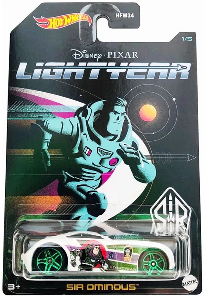 Disney Pixar - Lightyear - Sir Ominous - 1:64 van Hot Wheels in Meerkleurig – productfoto