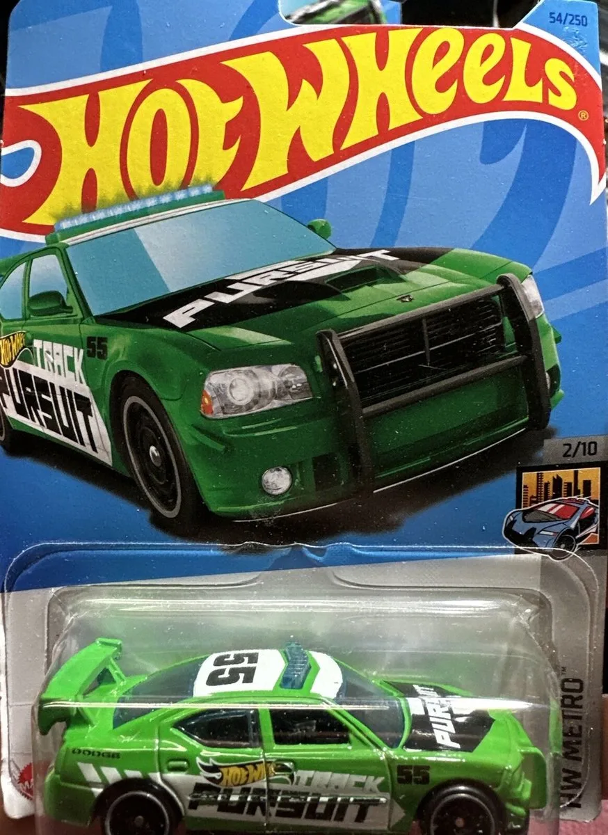 DODGE CHARGER DRIFT 54/250 HW METRO (1:64) van Hot Wheels in Groen – productfoto