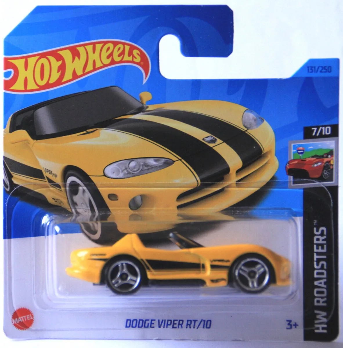 DODGE VIPER RT/10 131/250 1:64 HW ROADSTERS 7/10 van Hot Wheels in Geel – productfoto