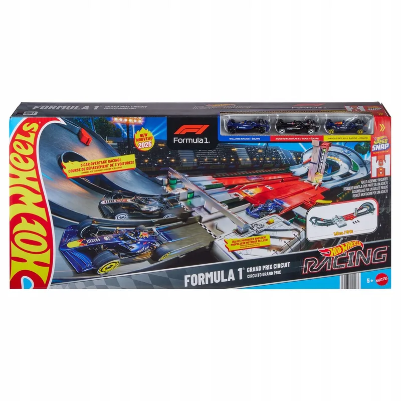 F1 Racing - Formula 1 Grand Prix Circuit von Hot Wheels in Mehrfarbig – Produktfoto