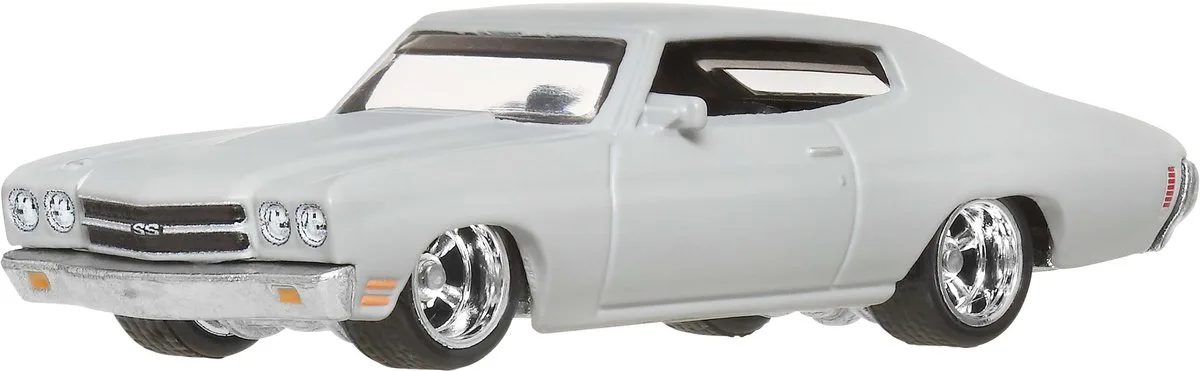 Fast & Furious JBL94 speelgoedvoertuig von Hot Wheels in Weiß – Produktfoto