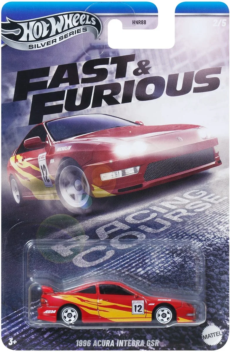 Fast & Furious JBY40 speelgoedvoertuig de Hot Wheels en Rouge – photo du produit