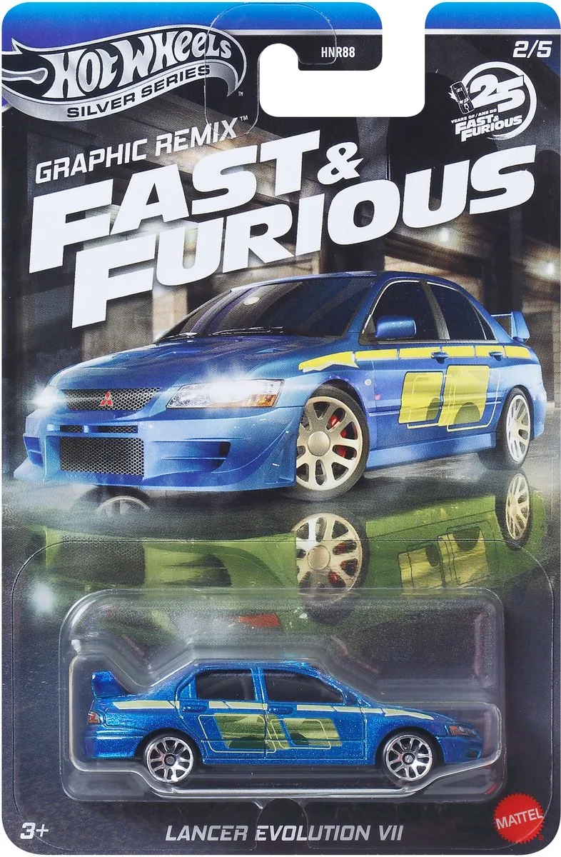 Fast & Furious JBY47 speelgoedvoertuig fra Hot Wheels i Blå – produktbillede